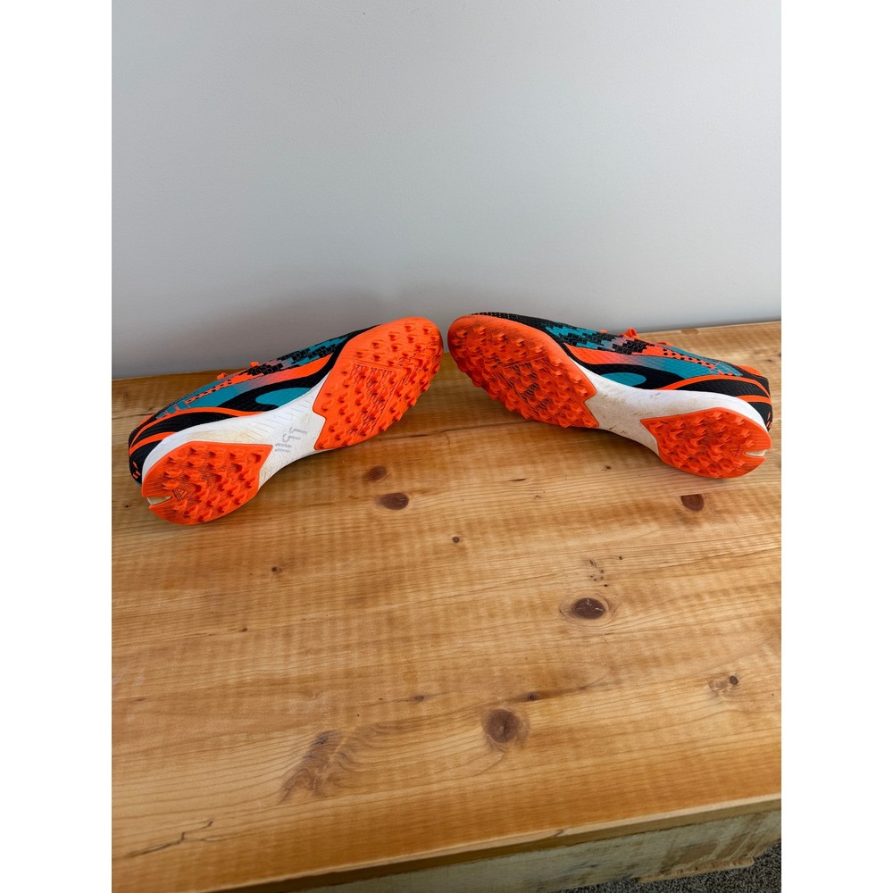 Adidas X Speedportal Messi.3 Turf Soccer Cleats Men's 12 Orange Black Teal - Picture 6 of 13